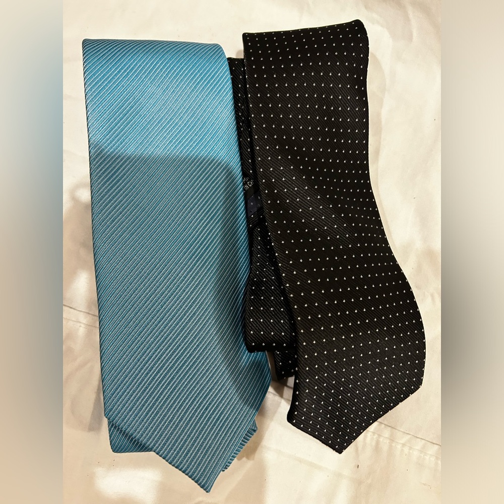 Two men’s Silk Neck Ties